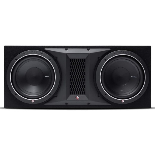Rockford Fosgate PUNCH P1-2X10 mélynyomó boxban