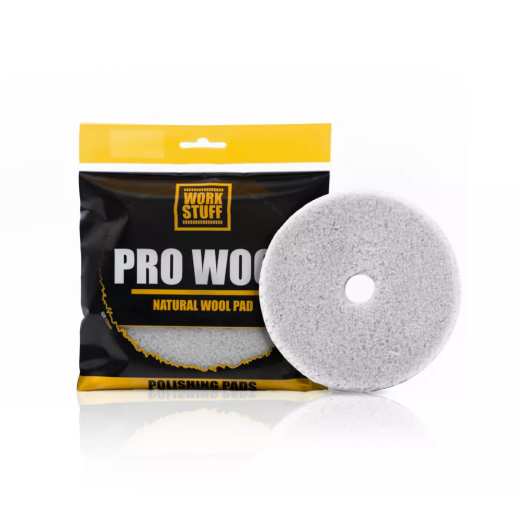 Work Stuff Pro Wool Polishing Pad 130 mm birkagyapjú polírozó korong
