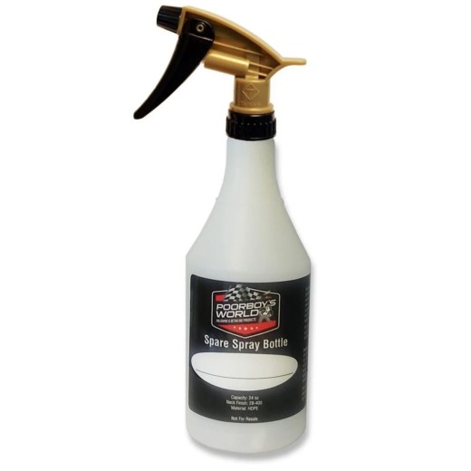Poorboy's Spray Bottle 710ml + Chemical Resistant Sprayer flakon