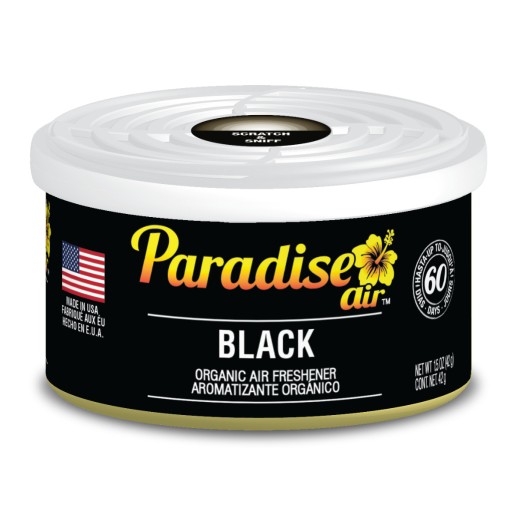 Paradise Air Organic Air Freshener Black - jéghideg frissesség (42 g)