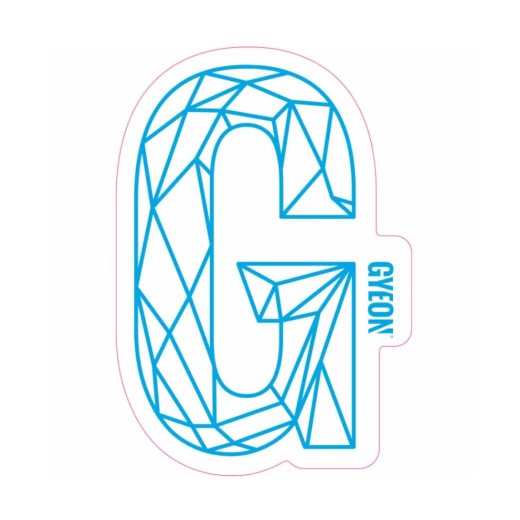 Gyeon G Sticker Blue (200 mm x 131,3 mm) matrica