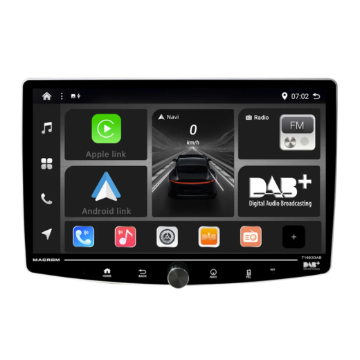 Macrom T1003DAB Android autórádió