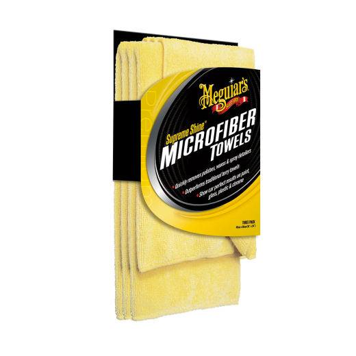 Meguiar's Supreme Shine Microfiber Towel (3 pack)