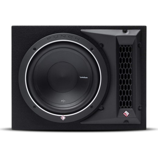 Rockford Fosgate PUNCH P1-1X10 mélynyomó boxban