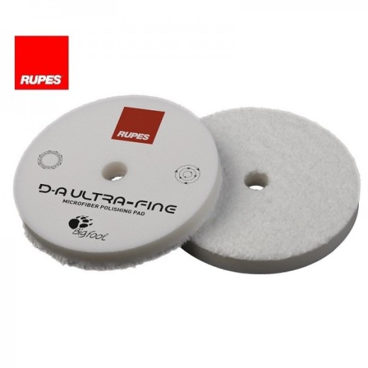 RUPES D-A Ultra-Fine Microfiber Pad 75/85 mm - mikroszálas DA pad a magas fényességhez és tökéletes finishez