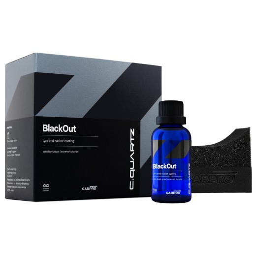 CarPro BlackOut (100 ml) kerámia védelem gumiabroncsokra