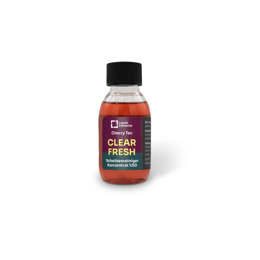 Liquid Elements Washing water concentrate "SMELLOW BOMB / CLEAR FRESH" - Cherry Tec (100 ml) Ablakmosófolyadék koncentrátum - Cseresznyés