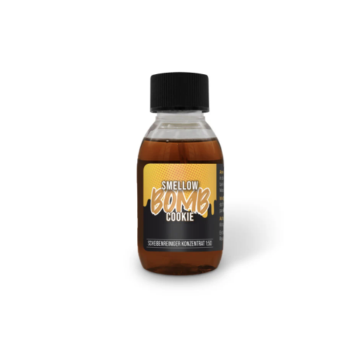Liquid Elements Washing water concentrate "SMELLOW BOMB / CLEAR FRESH" - Cookie (100 ml) Ablakmosófolyadék koncentrátum - Sütis