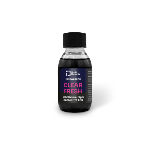 Liquid Elements Washing water concentrate "SMELLOW BOMB / CLEAR FRESH" - Lingerie (100 ml) Ablakmosófolyadék koncentrátum - Fehérnemű