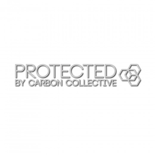 Matrica Carbon Collective Protected – Etched Glass Window Sticker