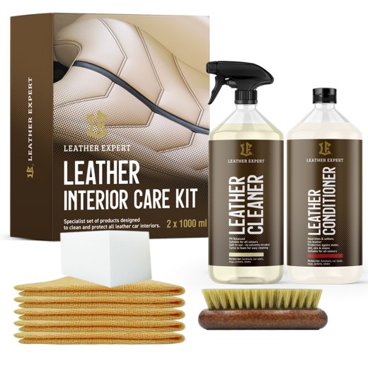 Autókozmetikai készlet bőrhöz Leather Expert - Leather Interior Care Kit