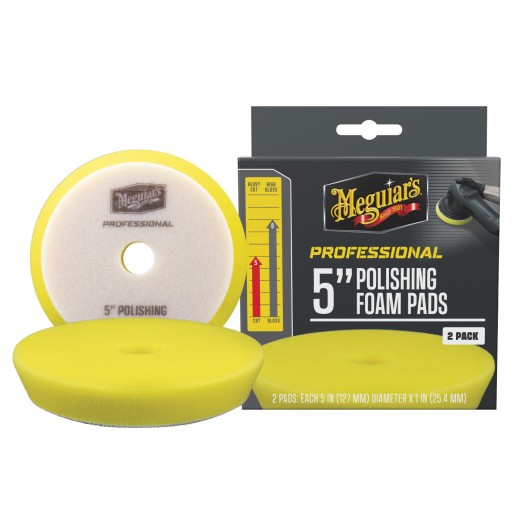 Meguiar's professzionális polírozó habszivacs 5" (2 db-os csomag)