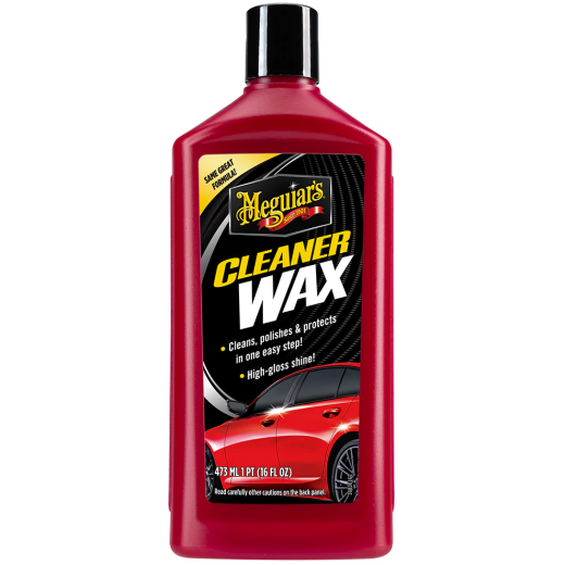 Meguiar's Cleaner Wax Liquid enyhén abrazív polirozószer viasszal (473 ml)