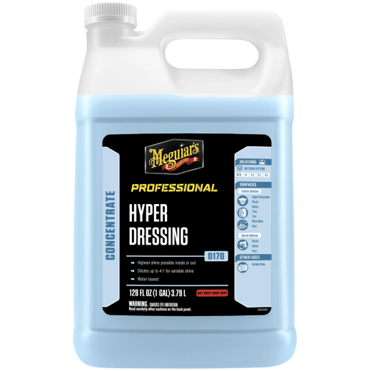 Meguiar's Hyper Dressing a beltéri műanyagok védelmére és karbantartására (3,78 l)