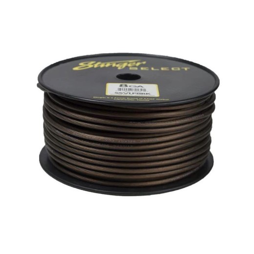 Stinger SSVLP8BK tápkábel