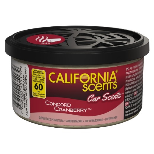 California Scents Concord Cranberry (áfonya) légfrissítő