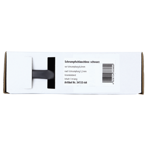 ACV zsugorcső ragasztóval 6,4 mm / 3 m