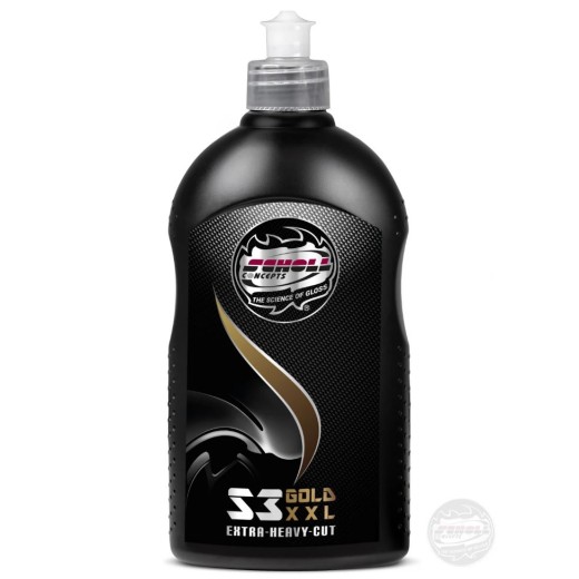 Scholl Concepts S3 Gold XXL Rubbing Compound polírozó paszta (500 ml)