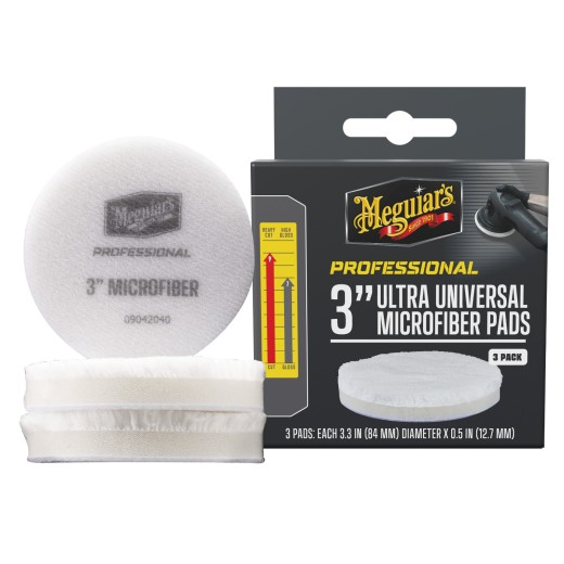 Meguiar's professzionális mikroszálas korong 7,6 cm (3 db-os kiszerelés)