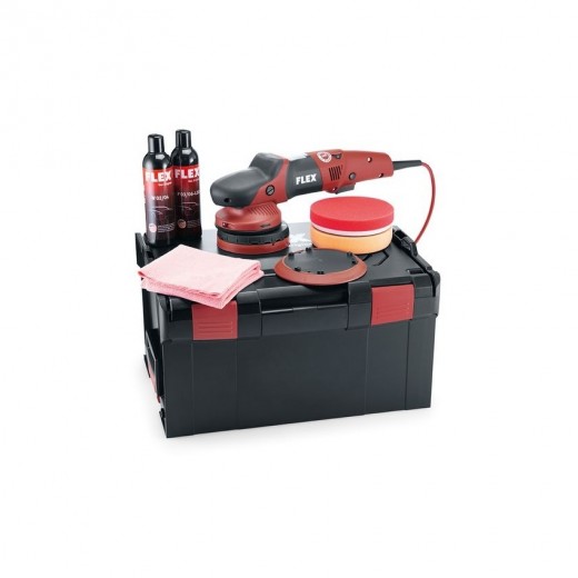 FLEX XFE 7-15 150 P-Set excentrikus polírozógép a készletben