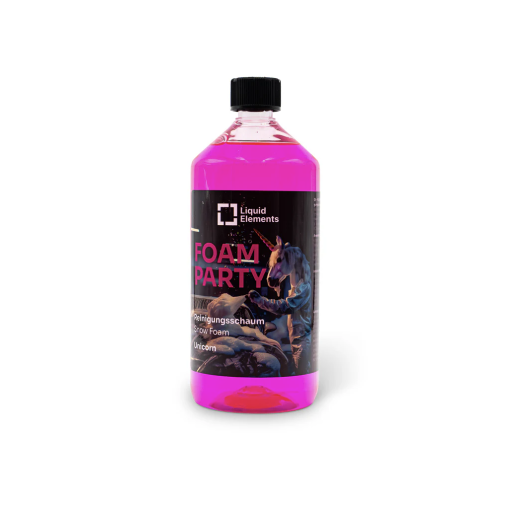 Aktív hab Liquid Elements tisztítóhab "FOAM PARTY" - Einhorn (1 l)