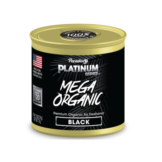 Paradise Air Mega Organic Air Freshener Black (78 g) illatosító