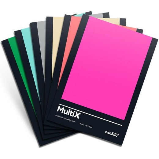 CarPro Find My Dilute keverőpalack matricakészlet