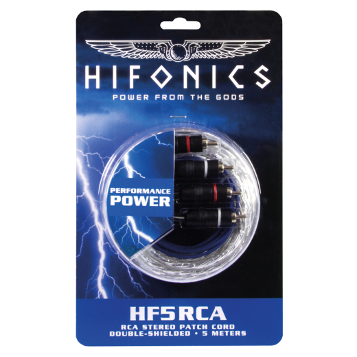 Hifonics HF5RCA jelkábel
