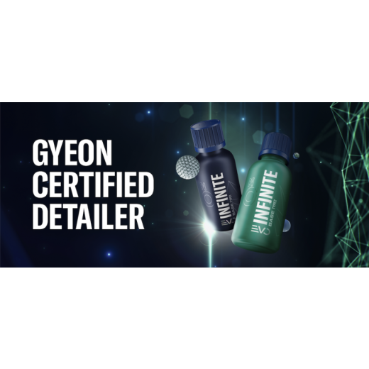Gyeon Banner / Certified Detailer Q² Infinite Base Type 1 & 2 200x90 cm fali banner