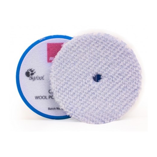 RUPES D-A Coarse Wool Polishing Pad 80 mm gyapjú korong