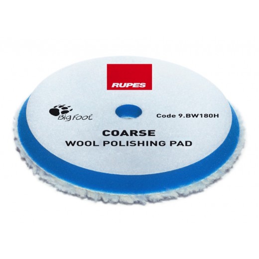 RUPES Blue Wool Polishing Pad COARSE gaypjú korong