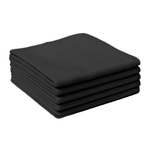 Purestar Speed Polish Multi Towel Mini Black mikroszálas törölköző szett