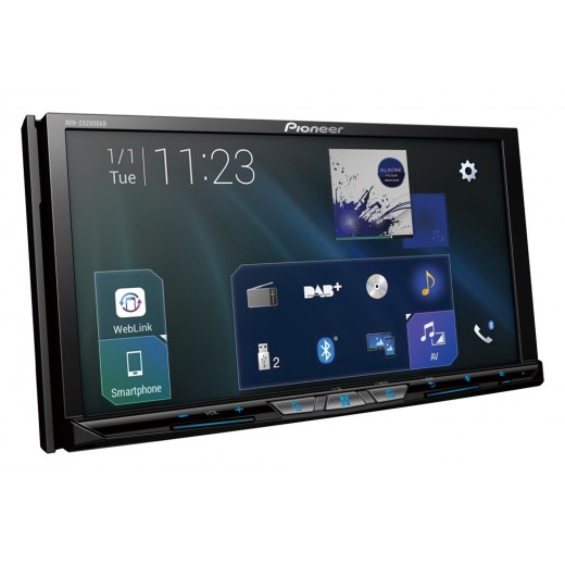 Pioneer AVH-Z9200DAB 2DIN autórádió - használt termék