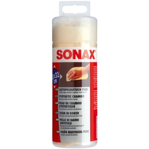 Sonax mesterséges bakbőr műanyag csomagolásban