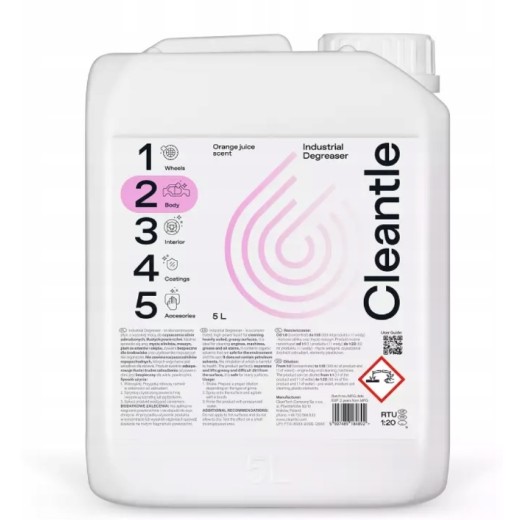Cleantle Industrial Degreaser erős tisztító (5 l)