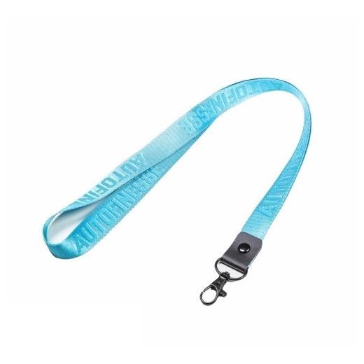 Auto Finesse Luxury Embossed Lanyard Long Teal