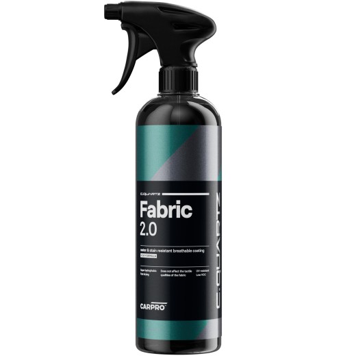 CarPro CQuartz Fabric 2.0 textiliák impregnálása (500 ml)