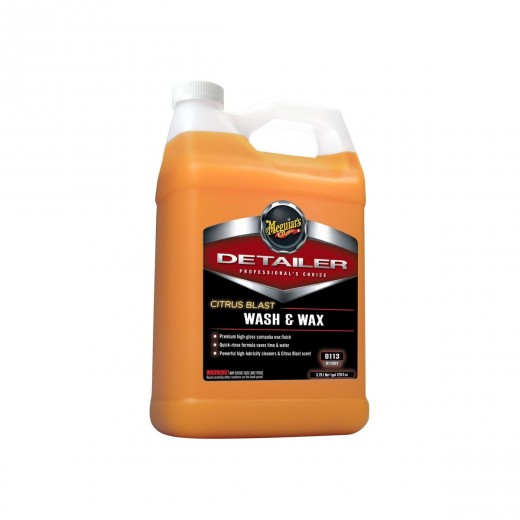 Meguiar's Citrus Blast Wash & Wax autósampon viasszal (3,79 l)