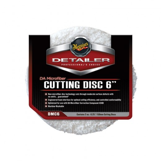 Meguiar's DA Microfiber Cutting Disc 6