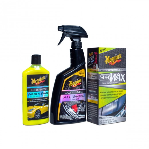 Meguiar's Essentials Car Care Kit autóápolási szett