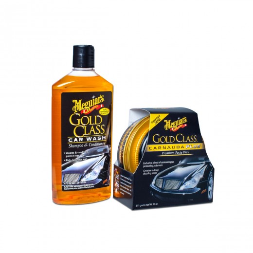 Meguiar's Gold Class Wash & Wax Kit alap autókozmetikai készlet a festék mosására és védelmére