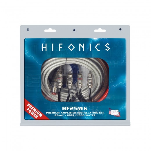 Hifonics HFX25WK Premium kábelkészlet