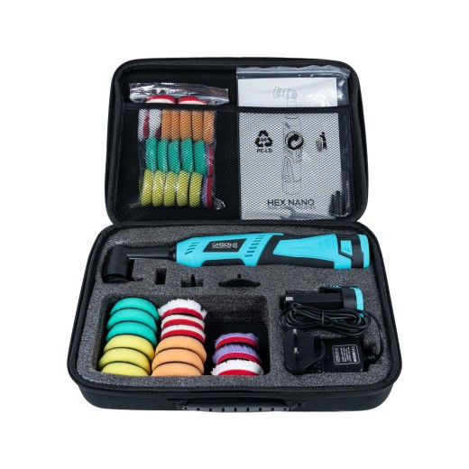 Carbon Collective HEX Nano Machine Polisher - Cordless Mini Polisher V4 mini aku polírozó gép