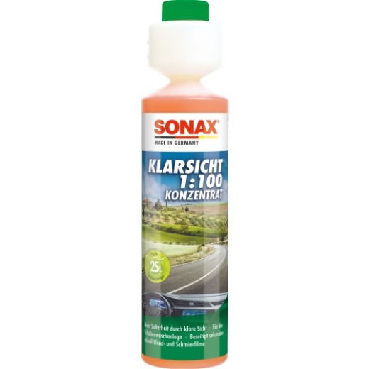 Sonax nyári szélvédőmosó folyadék - koncentrátum 1:100 - 250 ml