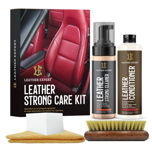 Leather Expert - Leather Strong Care Kit autókozmetikai szett bőrre