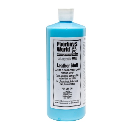Poorboy's Leather Stuff tisztító, kondicionáló és védelem a bőrre (946 ml)