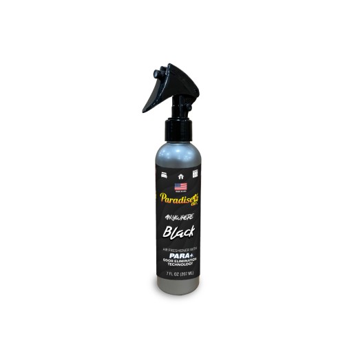 Paradise Air Anywhere Odor Eliminator Spray - Black (207 ml) autóillatosító