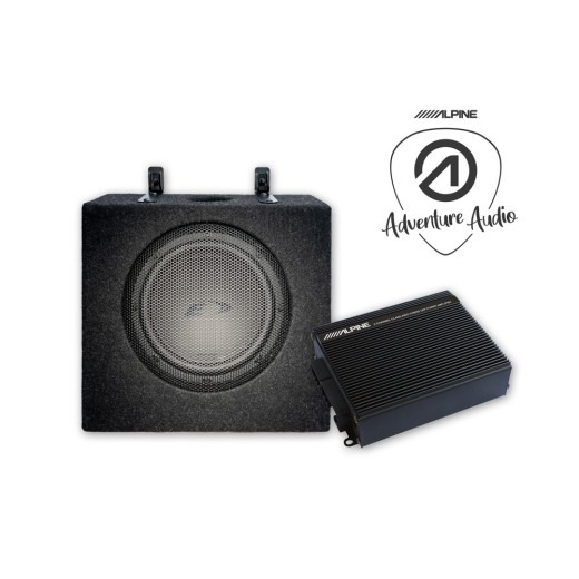 Alpine SPC-D84AT6-R subwoofer szett + erősítő a Volkswagen Transporter T6-hoz