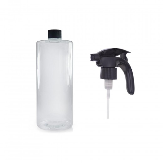 Carbon Collective Mixing Bottle & Sprayer Head (500 ml) palack