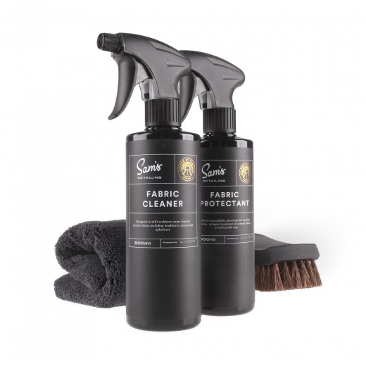 Sam's Detailing készlet a textil anyagok tisztítására és védelmére